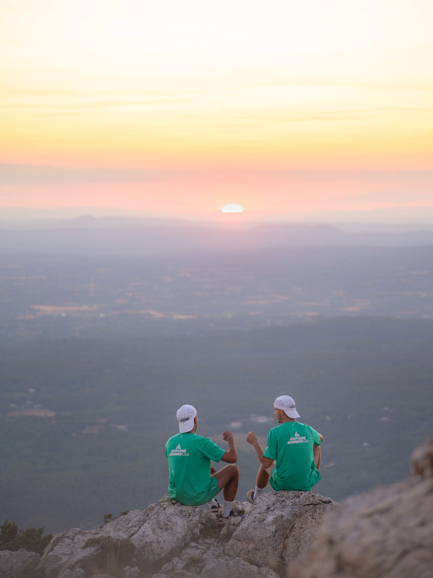 Coucher de soleil depuis la Sainte-Victoire