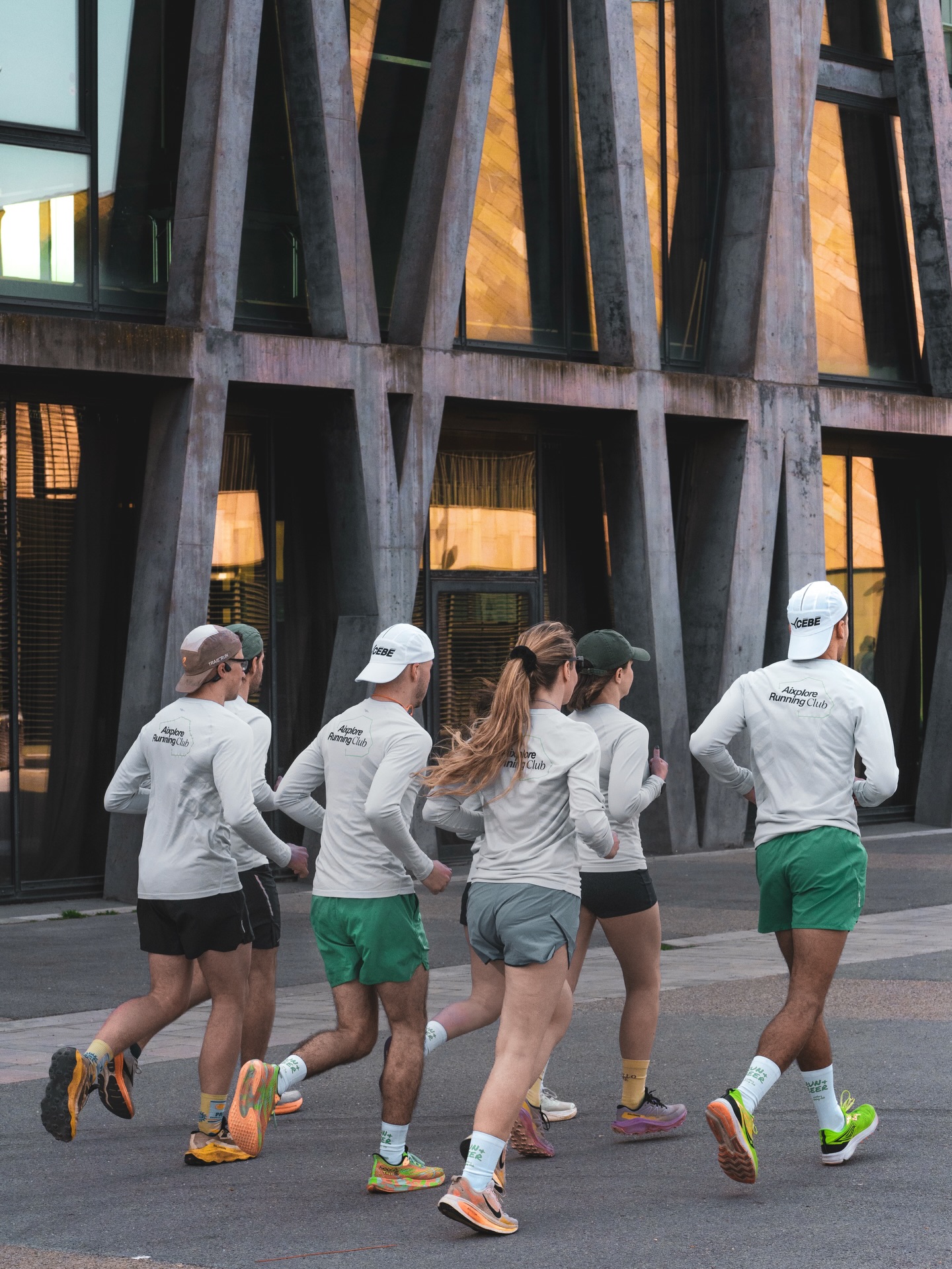 Course en ville avec Aixplore